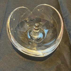 Nambe Crystal Heart Ring Holder